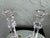Vintage Val St. Lambert Gardenia Crystal Candlesticks, Pair – Belgian Geometric Art Deco Style For Sale - Image 9 of 11