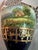 Blue Antique Nippon Porcelain Scenic Vase, Hand-Painted Cobalt Blue & Gold For Sale - Image 8 of 11