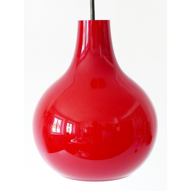 Four-Flamed Cascading Pendant Lamp by Peill & Putzler, Germany, 1970s For Sale - Image 9 of 18