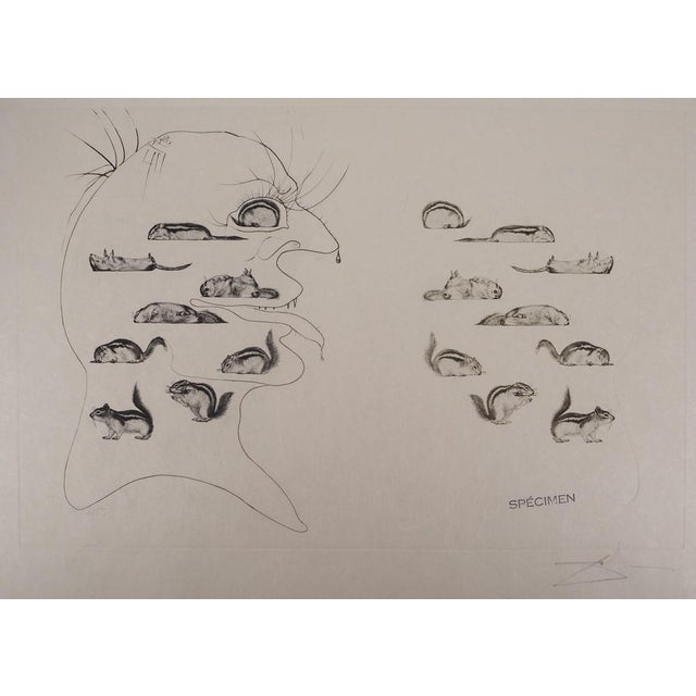 Salvador Dali, Ten Recipes for Immortality: Surrealist Composition, 1973, Etching For Sale