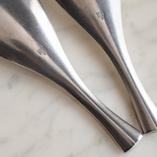 Danish Odin Salad Servers by Jens Quistgaard for Dansk- Set of 2 For Sale - Image 9 of 9