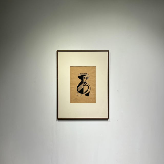 Hans Haffenrichter, Dance Sign, 1923, Linocut For Sale - Image 7 of 11