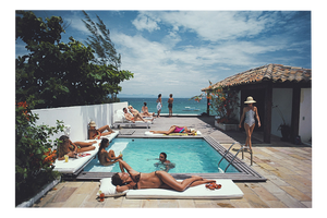 Slim Aarons, Buzios, Limited Edition Estate Stamped Photographic Print, 1970s