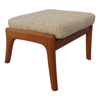 Vintage Teak Ottoman, Denmark, 1960s For Sale