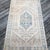 Ivory Blue Antique Persian Rug | 4x7 For Sale - Image 8 of 8