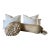 Anne Gish Decorative Pillow With Matching Lumbar Pillow For Sale