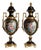 Porcelain and Gilded Bronze Vase For Sale