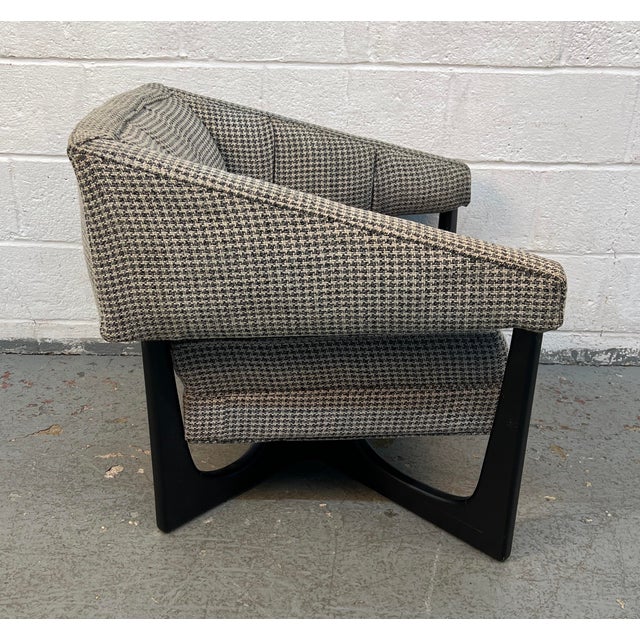 Craft Associates Mid 20th Century Adrian Pearsall for Craft Associates X-Base Lounge Chair, Attributed For Sale - Image 4 of 16