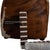Glass Fell Glass Coffee Table in Brown from Bretz For Sale - Image 7 of 12