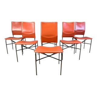 Dining Chairs by Ross Littel for Matteo Grassi, 1970s, Set of 6 For Sale