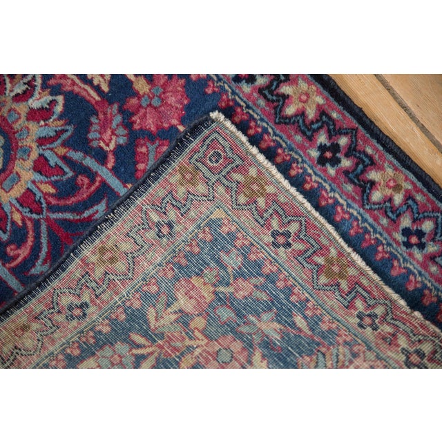 Antique Fine Kerman Square Rug Mat - 1'10" x 2'7" For Sale - Image 9 of 9