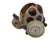 Taupe Vintage Japanese Stoneware Turtle Tape Dispenser For Sale - Image 8 of 11