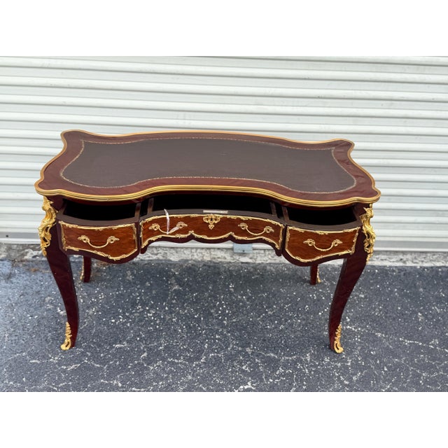 DIMENSIONS Length: 45 inches Depth: 19 inches Height: 30 inches MATERIALS Solid wood structure Fine wood veneer marquetry...