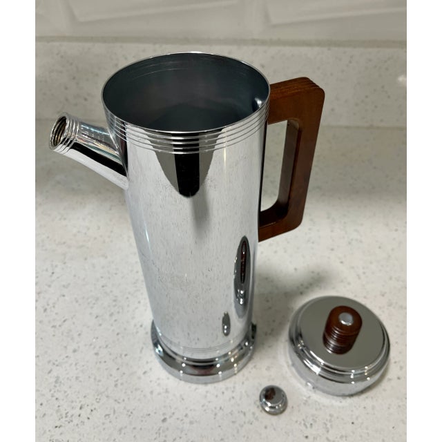 Wood 1930s Farberware Martini/Cocktail Shaker For Sale - Image 7 of 10