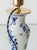 1970s Royal Delft Blue, White, and Green Chinoiserie Bird Table Lamp, 1979 For Sale - Image 5 of 17