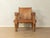 Vintage Brutalist Safari Armchair For Sale - Image 4 of 9