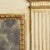 Beige Lacquered and Gilded Fireplace Mirror For Sale - Image 8 of 10