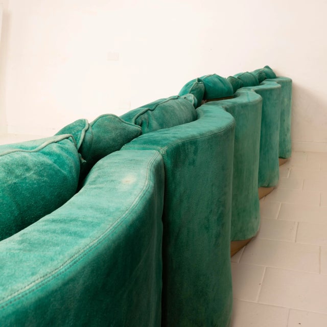 Stropiccio Lounge Chairs by Luciano Frigerio for Frigerio di Desio, 1975, Set of 5 For Sale - Image 16 of 18