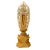 Chinese Sandal Wood Lotus Base Abhaya Mudra Buddha Statue For Sale - Image 4 of 6