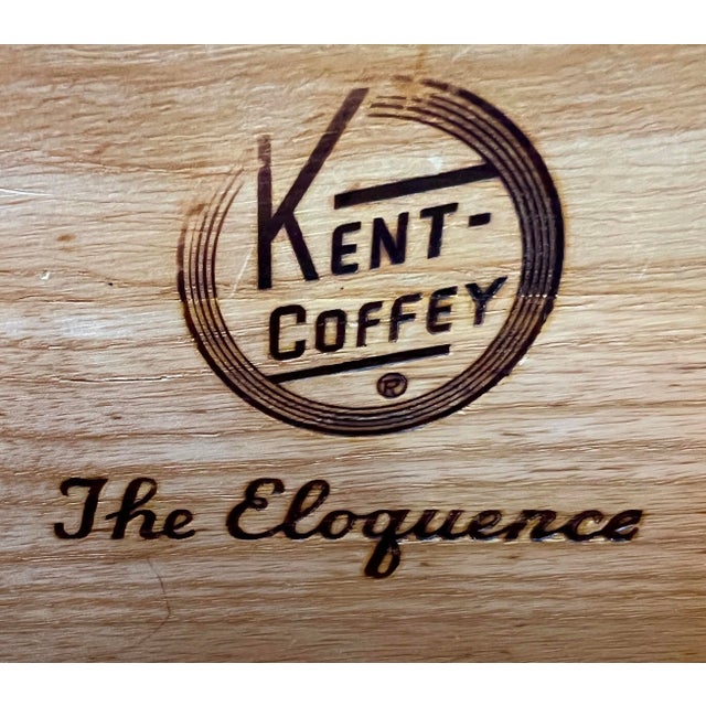 Brown Kent Coffey "Eloquence" Mid-Century Modern Walnut Highboy Dresser For Sale - Image 8 of 15