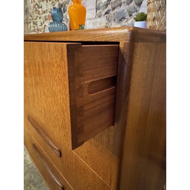 Vintage Scandinavian Teak Chest of Drawers from G-Plan, 1960s For Sale - Image 9 of 18