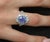 Late 20th Century 4.71ct Gia Ceylon No Heat Sapphire & 1.32ct Diamond Platinum Ring Size 6.25 For Sale - Image 13 of 15