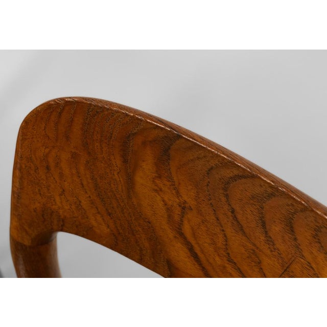 Teak and Cord Model 75 Dining Chairs by Niels Møller J.L. Møllers, 1960s, Set of 4 For Sale - Image 14 of 18