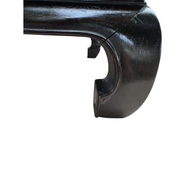 Chinese 19th Century Small Chinese Hardwood Kang Table / Low Table For Sale - Image 3 of 10