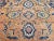 Early 20th Century Early 20th Century Persian Malayer Gallery Rug, Handwoven All-Over Geometric Pattern, Tan & Blue, 5’ X 10’ For Sale - Image 5 of 12