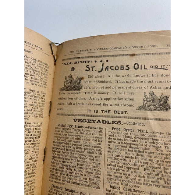 Green 1897 Cookbook Booklets - Set of 3 For Sale - Image 8 of 12