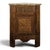 2000 - 2009 Louis XVI Style Corner Cabinet in Marquetry with Breccia Marble Top For Sale - Image 5 of 5