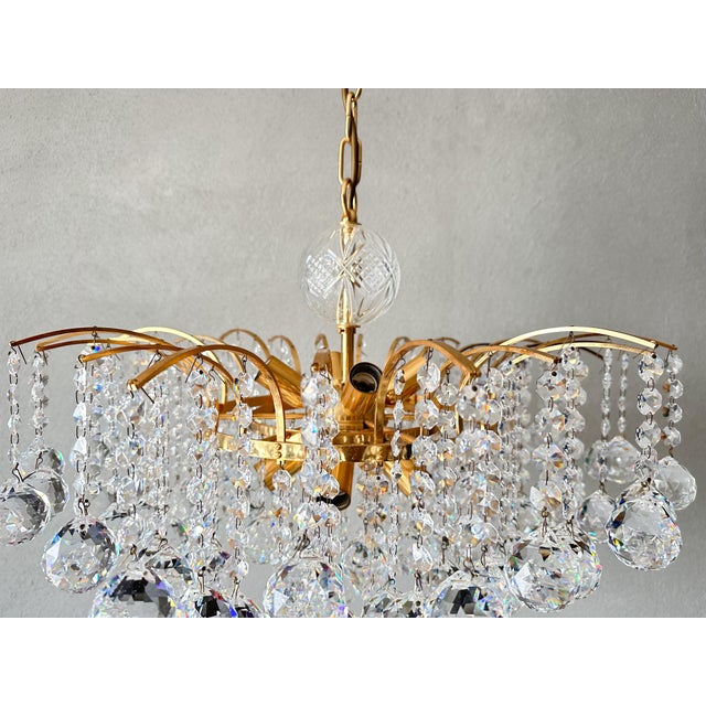 Vintage Chandelier by Christoph Palme, 1970s For Sale - Image 12 of 14