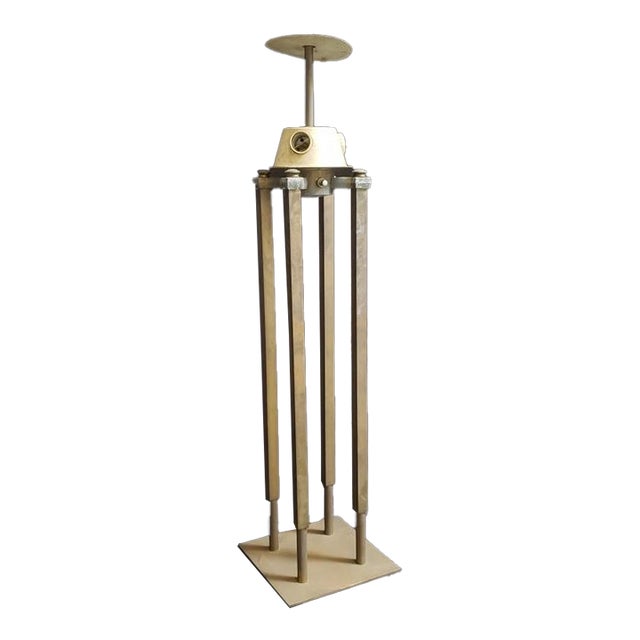 Stiffel Table Lamp ~ Vintage Mid Century Modern Brass Table Lamp For Sale