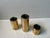 Danish Modern 24 Carat Gold Plated Candleholders by Hugo Asmussen, Set of 6 For Sale - Image 10 of 12
