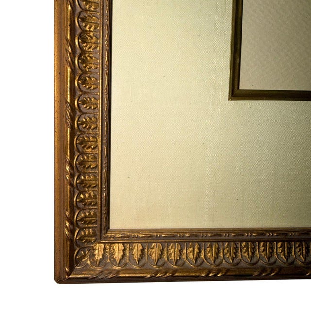 Transitional Dorothy Strausser Floral Still Life Watercolor, Framed (1985) For Sale - Image 3 of 7