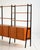 Wood Scandinavian Double Teak Bookcase with Black Uprights, 1960s For Sale - Image 7 of 17