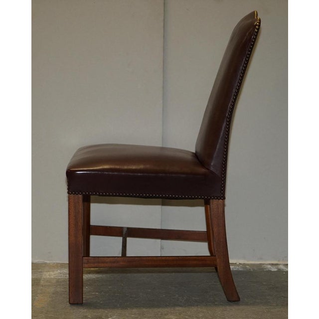Leather Spencer House Desk Chair For Sale - Image 16 of 17