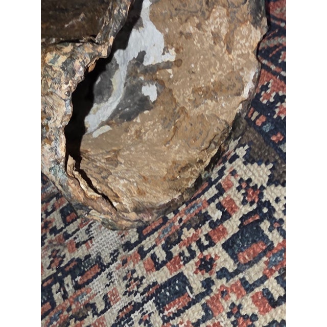 Buddhist Diety Statue With Gilt Finish For Sale - Image 4 of 11