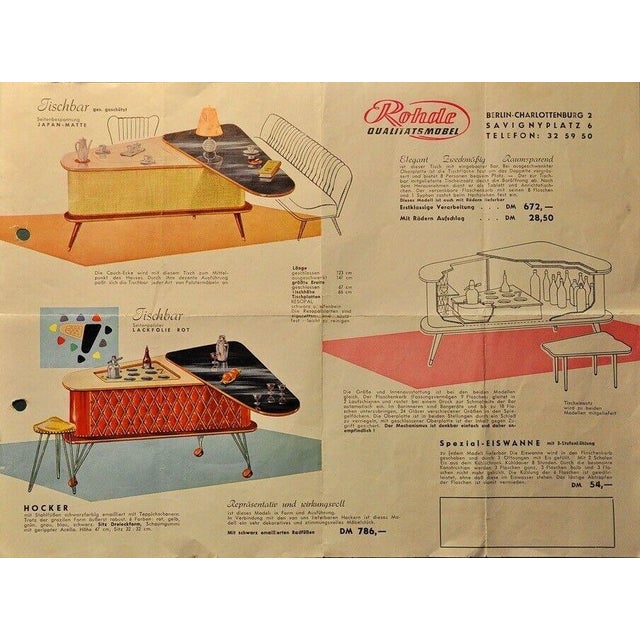 Hand-Crafted Metal and Skai Stools from Rohde Berlin, 1950s, Set of 6 For Sale - Image 6 of 18