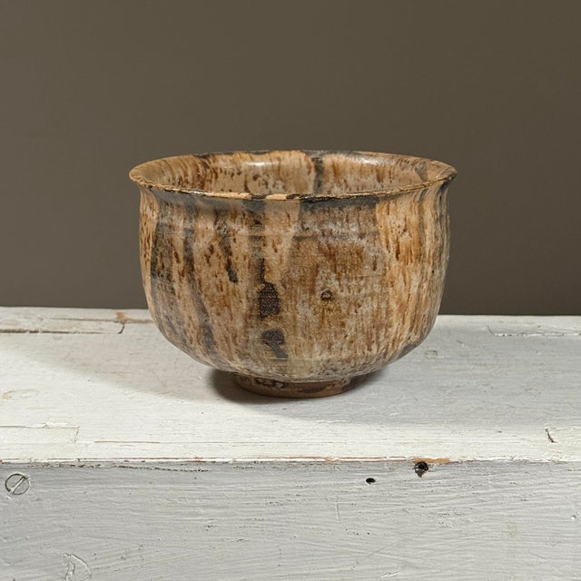 Drip Glaze Ceramic Bowl Artist: Signed Date: Mid-20th Century Medium: Stoneware with multicolor drip glaze Dimensions:...