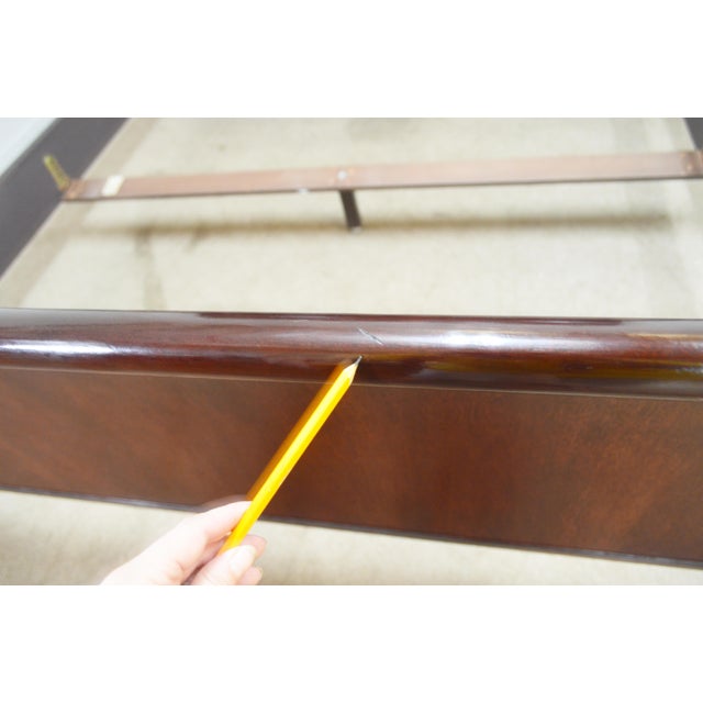 Barbara Barry for Baker King Sleigh Bed For Sale - Image 12 of 13