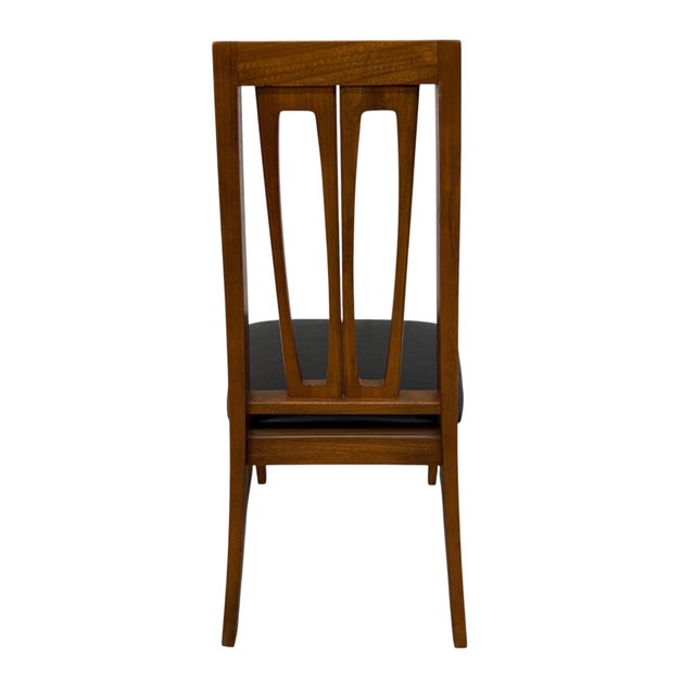 Mid-Century Modern Young MFG Co. Walnut Dining Chairs - Set of 6 - Restored! For Sale - Image 10 of 10