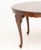 Queen Anne Queen Anne Style Vintage Mahogany Circular Dining Table For Sale - Image 3 of 7