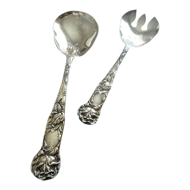 William Adams (W.A.Silverplate) Serving Pieces, a Pair (Italy) For Sale