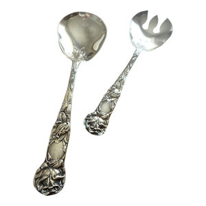 William Adams (W.A.Silverplate) Serving Pieces, a Pair (Italy)