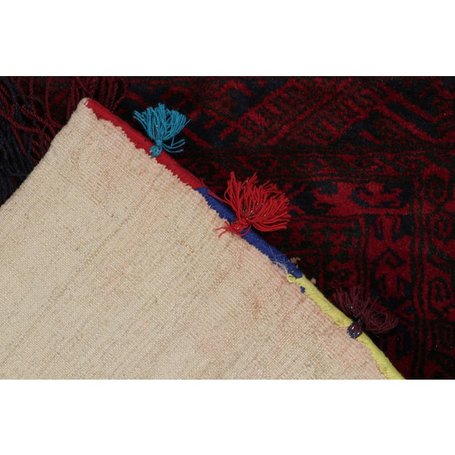 Textile Rug & Kilim’s Baluch Tribal Rug With Colorful Geometric Patterns For Sale - Image 7 of 7