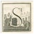 Luigi Vanvitelli, Letter S, Etching, 18th Century For Sale