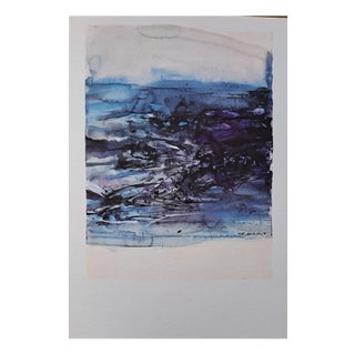 Zao Wou-Ki, Illuminations, Photogravure For Sale