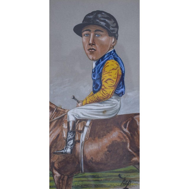 Art Sz: 14"H x 7"W Frame Sz: 20 3/4"H x 13 3/4"W Medium: watercolour and bodycolour on paper William "Willie" or "Wallie"...