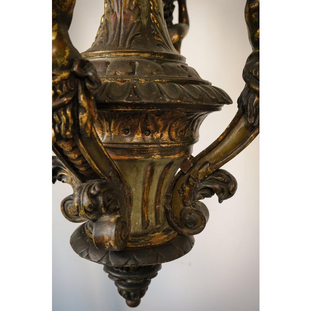 Chandelier with Four Greek Mythological Figures, 2010s For Sale - Image 13 of 18